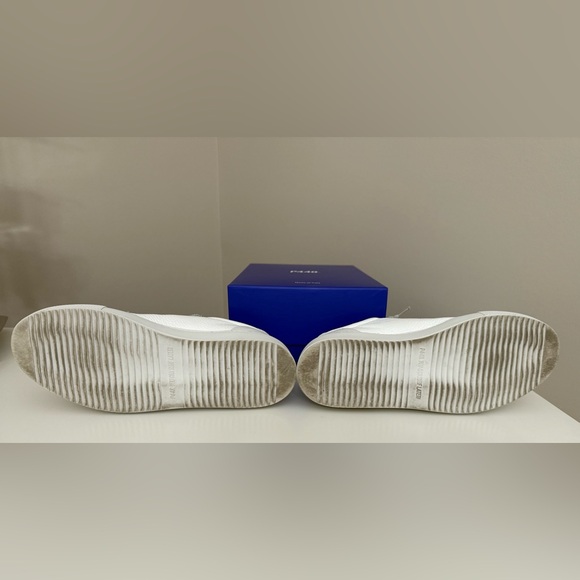 P448 White and Gray Women's Athletic Shoes, 9 - Picture 5 of 5